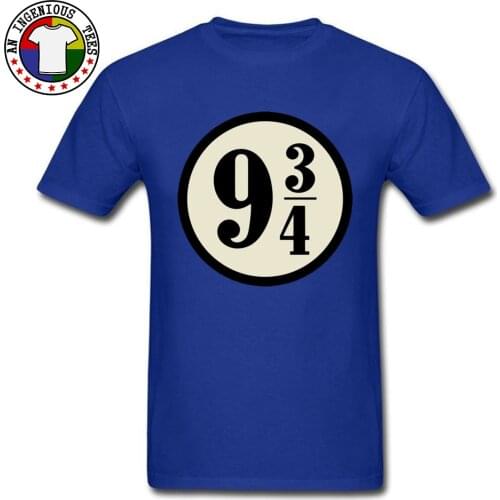 Platform Nine And Three Quarters The Journey Magic T Shirt Mens Fashion Birthday Gift New Tops Tshirt High Quality Clothes Shirt
