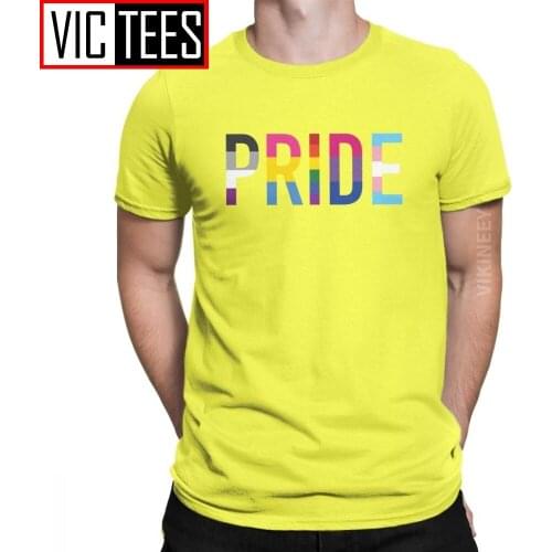 Gay Pride LGBT T Shirt 2020 for Men Pure Cotton Tshirt Lesbian Homosexual Asexual Pansexual Bisexual