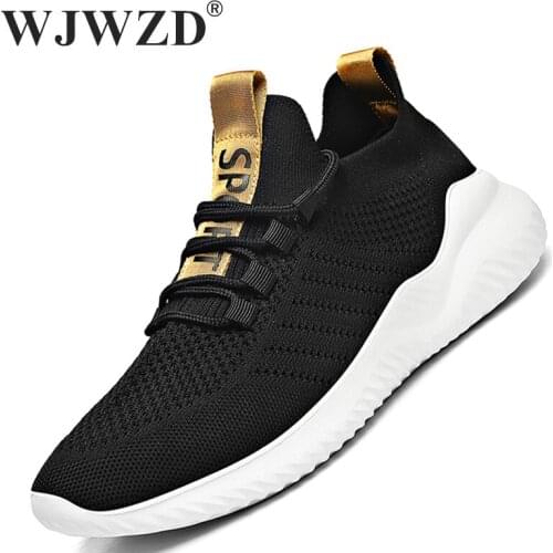 Fashion Mesh Men Shoes Casual Lightweight Sneakers Men Outdoor Comfortable Walking Shoes Breathable Lace-up Mens Gym Trainers