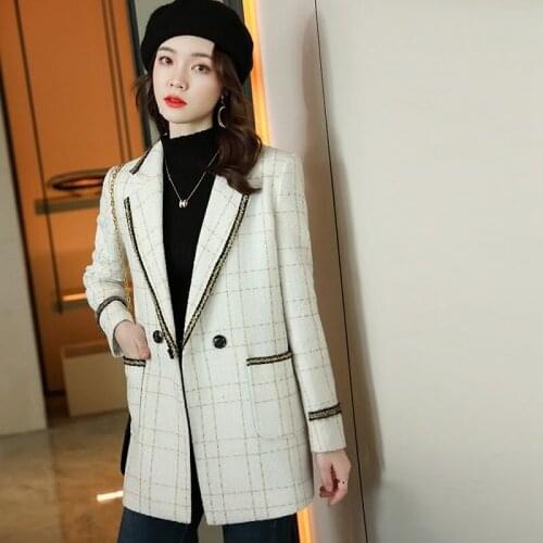 LOW LUV Women's Tweed Blazers