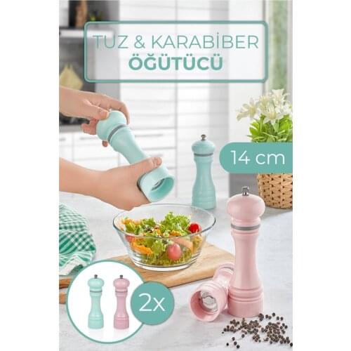 Salt & Pepper Grinder 2'li