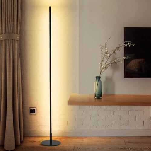 Minimalist simple floor lamp Remote Control Dimmer Standing lamp Bedroom Living Room postmodern floor lamp deco salon Lamp