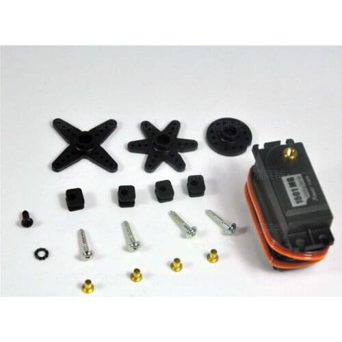 Power HD-1501MG High Torque Analog Servo 17kg/cm 1.14s Copper Gear For 1:10 1:8 RC Cars Robot