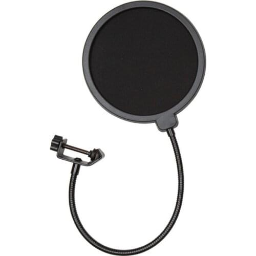 Microphone Pop Filter for Blue Yeti and Other Mics Shield Screen for Recording and Broadcasting Wind Mask for Youtube Video