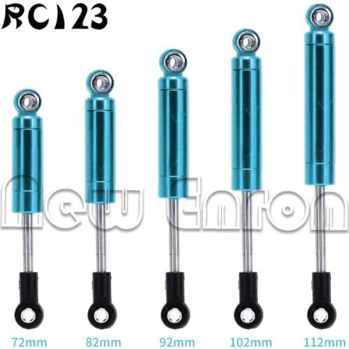 Blue 72-112MM Int Damper Shock Absorber Aluminum 1/10 RC Tamiya Kyosho Axial HPI Crawlers Car Trucks CC01 SCX10