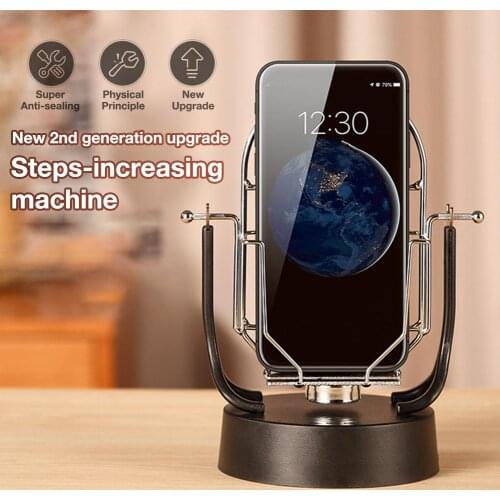 Phone Swing Device Automatic Safety Wiggler Mobile Phone Holder Rocker Electronic Perpetual Motion Machine for Increasing Number