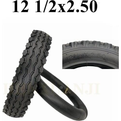 High Quality 12 1/2x2.50 Tyre 12.5 * 2.50 Tire Inner Tube for MX350 MX400 Scooter 49cc Motorcycle Mini Dirt Bike Tire