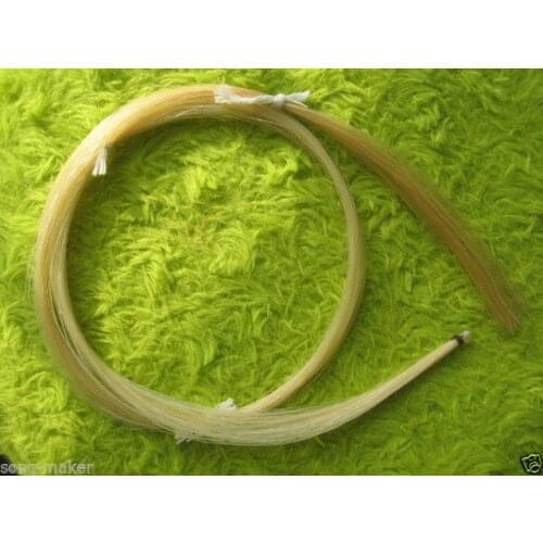 10 hanks Horse Hair Horse Tail Hair Bow Parts Violin Bow Mongolian Horse