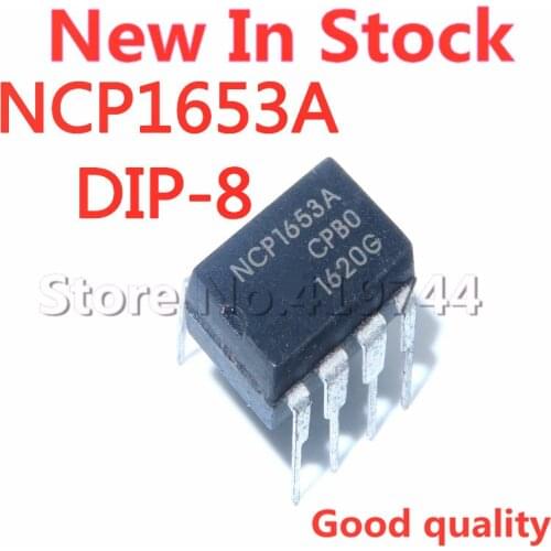 5PCS/LOT NCP1653 NCP1653A NCP1653APG DIP-8 LCD power management chip In Stock NEW original IC