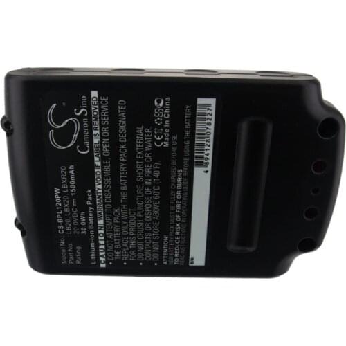 Cameron Sino 1500mAh battery for BLACK & DECKER BDCDMT120 CHH2220 LCS120 LDX120C 120SB LGC120 LHT2220 LLP120 LPHT120 LST120