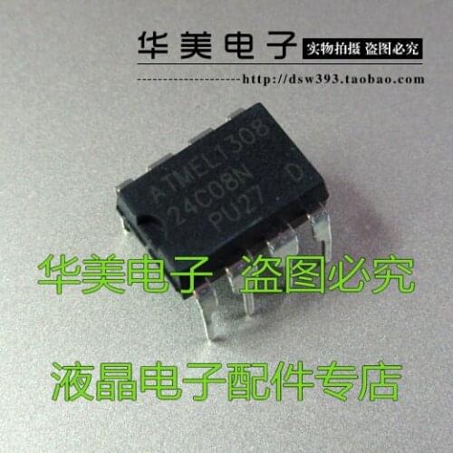 AT24C08A AT24C08 24c08N new in-line memory chip DIP-8 package