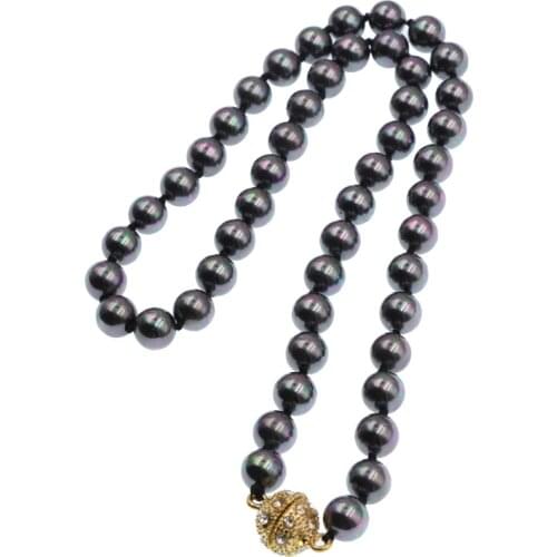 3 Colors Short Chain for Women Natural Sea Shell Pearl Necklace Jewelry Shell Pearls Female Pendant Necklace Highlight 18" B117