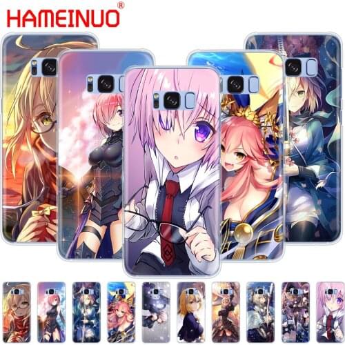 HAMEINUO Fate Grand Order Anime cell phone case cover for Samsung Galaxy S9 S7 edge PLUS S8 S6 S5 S4 S3 MINI