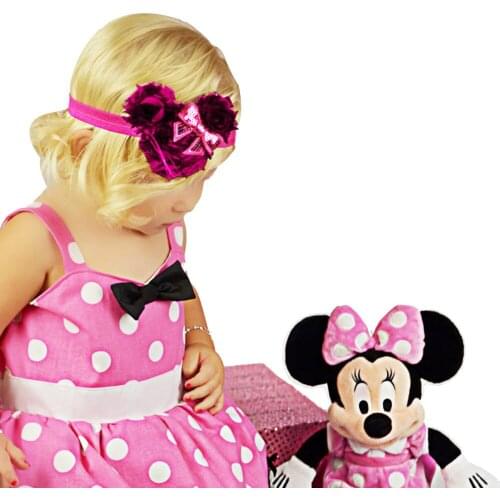 Ellen BrooK 1 Piece Children Fashion Cute Cartoon Bow Knot Hair Band Flowers Baby Newborn Hair Rope Headband Headwear Headwrap