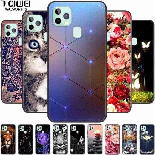 For Oukitel C22 Case Phone Cover Soft Silicone TPU Back Cases for Oukitel C22 Case 5.86 inch Coque for OukitelC22 C 22 2020 bag