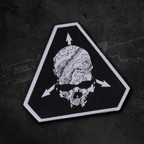 Mission Capability Chapter Skull Head Arrow TAD Gear Embroidery Patch Applique Fabric Accessories For Clothes Bag Helmet Badge