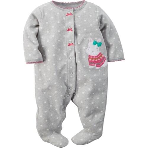 Original Newborn Toddler Clothes Baby Boys Girls Thick Clothes Soft Catton One Piece Winter Warm Jumpsuits Infant Baby Clothes