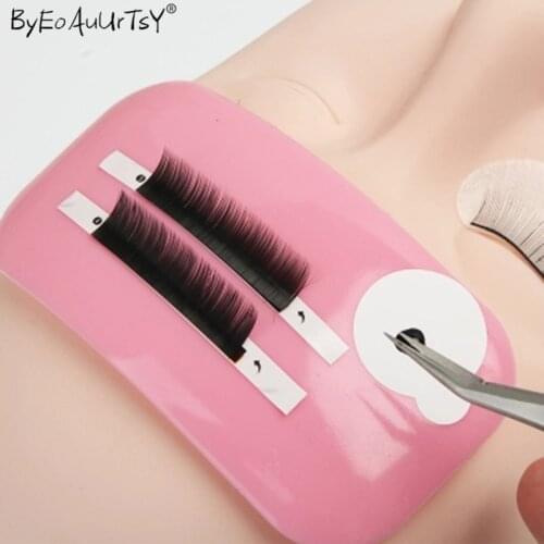 Fake Eyelash Silicone Pad False Eyelashes Holder Isolated Patches Maquiagem Forehead Pads Makeup Organizer Grafting Tools