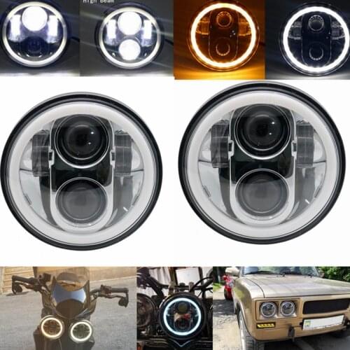 5.75 inch led headlight halo turn signal light & Speed Triple & Street Triple & Thunde 5 3/4" projector