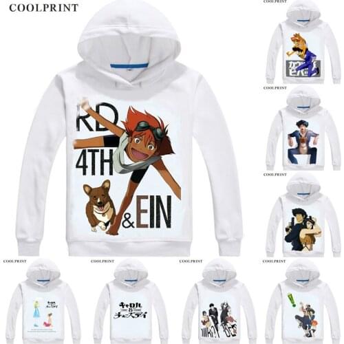 COOLPRINT Shinichiro Watanabe CAROL & TUESDAY Hoodies Hooded Hoodie Anime Manga Cowboy Bebop Spike Spiegel Cosplay Sweatshirts