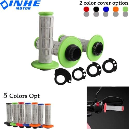 Motorcycle Handlebar Lock-on Grips Set Universal For KTM For Yamaha For Honda For Suzuki For Kawasaki For Husqvarna