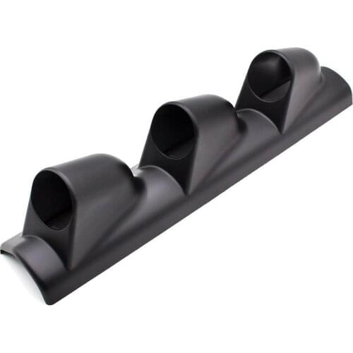 2 '‘ 52mm Car Gauge Pod Universal Black Three Hole Left/Right Hand Drive Car Meters Holder