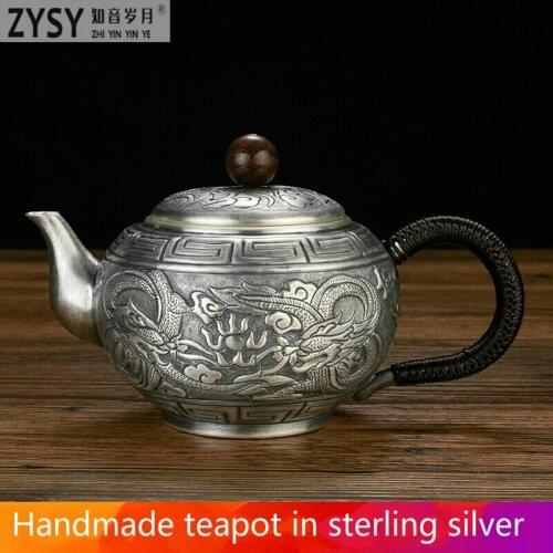 High grade 999Silver Products Cloisonne Hand made Tasting cup Kung Fu Teacup gift for family and friends kitchen office tea set