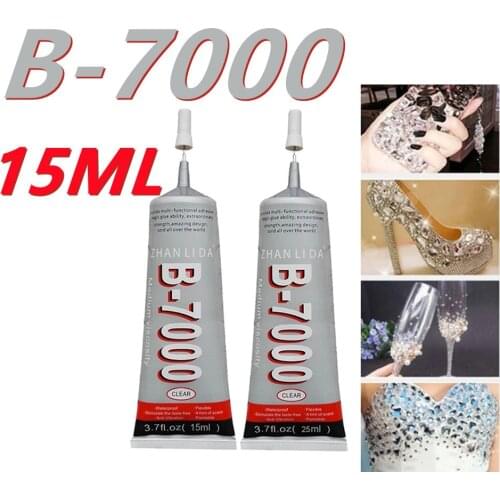 1Pcs B7000 liquid Glue 15ml Strong Adhesive Upgrade Multi-function Diy Super Shell Rhinestone Waterproof Super Glue