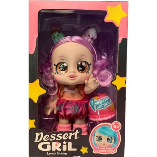 14‘’Baby Doll Sweet Treat Toys Ice Cream Dolls Surprise For Girl Toys Gift