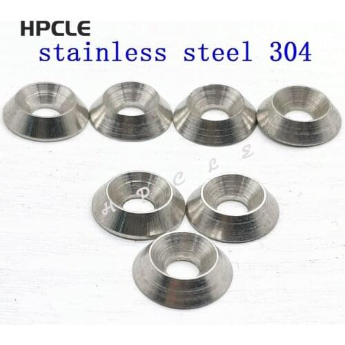 5-10PCS M3 M4 M5 M6 M8 M10 304 Stainless steel Head Countersunk Screw Gasket Washer Joint Ring Backup Ring For FPV RC