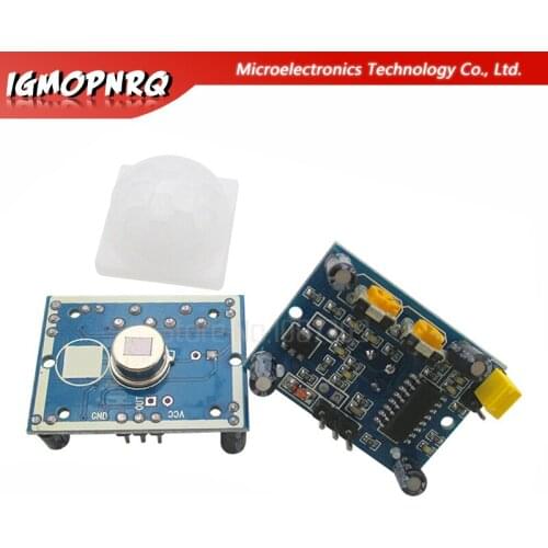 5pcs SR501 HC-SR501 Adjust Pyroelectric Infrared PIR module Motion Sensor Detector Module