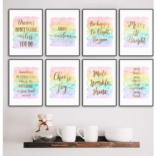 5D DIY Diamond Painting Classic Inspirational Quotes All Square / Round Diamond Embroidery Hand Inlaid Cross Stitch Home Decor