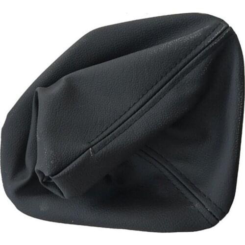 Car Shift Gear Stick Manual Shift Boot Black Leather Boot For BMW E39 Car Styling Auto Gear Shifts Boots