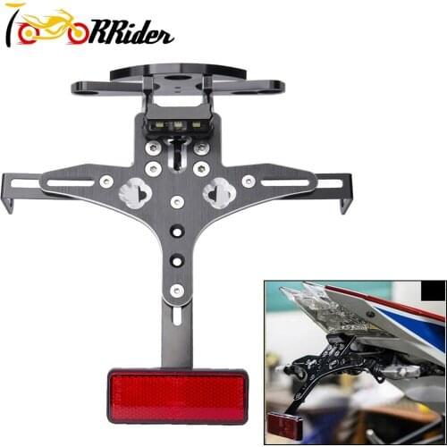 For BMW S1000RR 2012-2016 CNC Motorcycle Adjustable License Number Plate Frame Holder Bracket Mount 2013 2014 2015 S-1000-RR