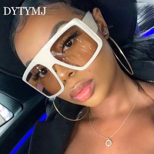 DYTYMJ 2020 Oversized Women Sunglasses High Quality Sun Glasses Women/Men Luxury Brand Eyewear Women Vintage Gafas De Sol Mujer