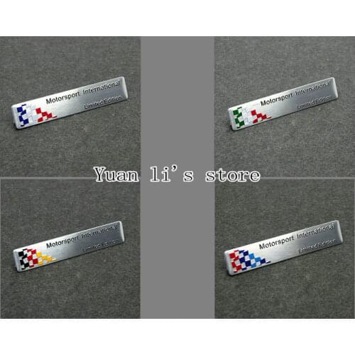 10X 3D Aluminum Germany, Italy and France racing flag Car Badge Emblem stick 82*16.4mm Car Styling