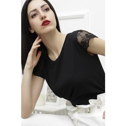 Haydigiy Black Blouses