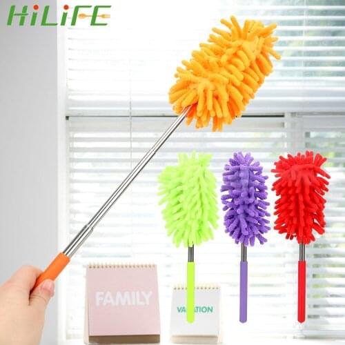 HILIFE Dusters Washing Tool Telescopic Scrub Home Car Cleaner Chenille Soft Microfibre Dust Remover Cleanning Brush