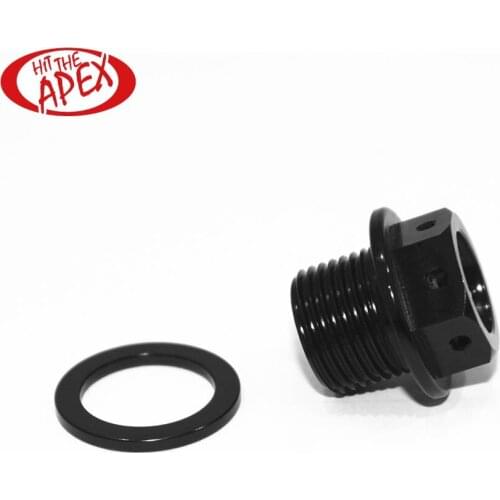 Magnetic Oil Drain Sump Plug Bolt M18x1.5mm Universal CNC Motorbike Engine Oil Drain Plug Screws M18*1.5 Strong Magnetic