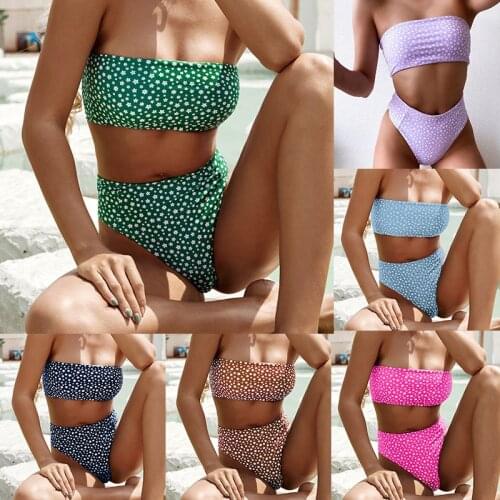 New Sexy Bikini 2021 Snakeskin Print Swimsuit Women Swimwear 2 Piece Push Up Bathing Suit Bikini Brazilian Swimming Suit