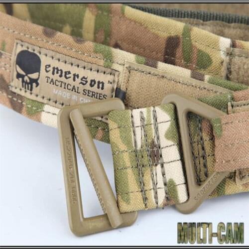 Emersongear CQB rappel Tactical Belt Men Airsoft Paintball sports Military Army belt Multicam EM5601