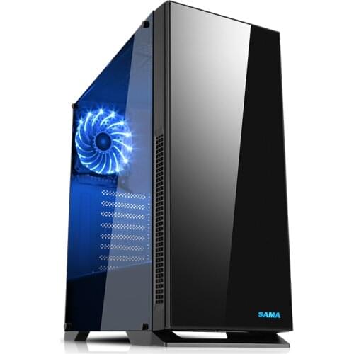 SAMA H5 ATX Computer Case Gaming PC / Mid Tower ATX PC Silent Case / support 360mm radiator ATX-II