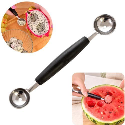 Ice Cream Scoop Ice Cream Maker Double Ended Headed Fruit Ice Cream Ball Spoon Melon Ball Length Party Supply Ice