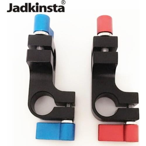 Vertical 90 Degree Clamp 15mm Rod Rig Adapter Camera Shooting Bracket for SLR Photography Accessories