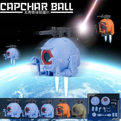 Bandai Gacha Gundam Precision Shaped Shellless Iron Ball K Prototype Head
