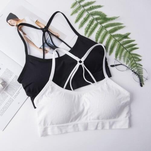 Women Yoga Padded Sport Shirt Women Shockproof Sports Bras Breathable Athletic Fitness Running Vest Tops Gym Shirt