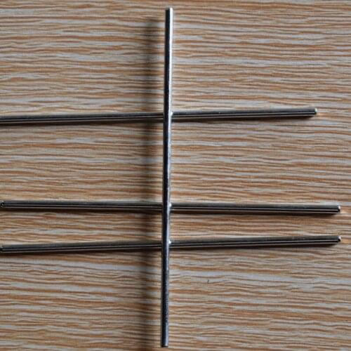 10/100pcs 2.5*100mm model axle gear shaft drive shaft OD 2.5mm iron shaft DIY toy parts axle toy baby toys for children