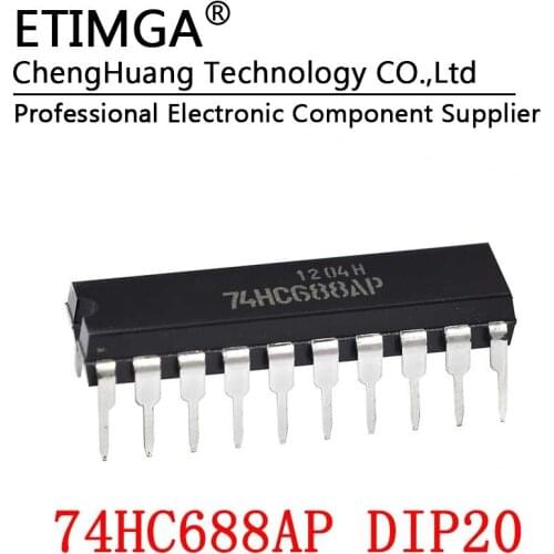2PCS/LOT 74HC688AP TC74HC688AP DIP-20 Logic comparator chip