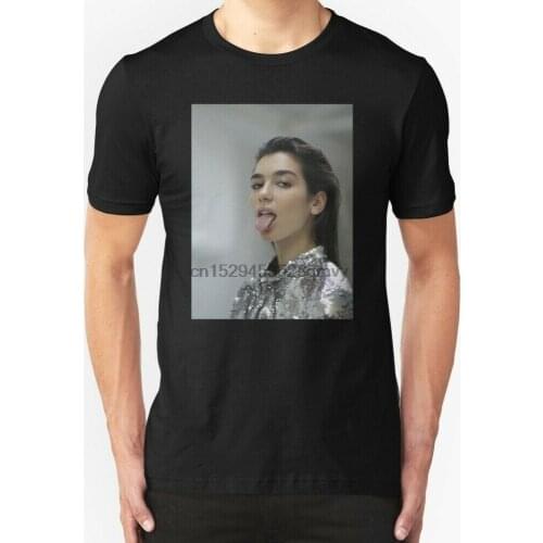 22Dua Lipa Self Titled Tour Mens Black T-Shirt Size S-2XL