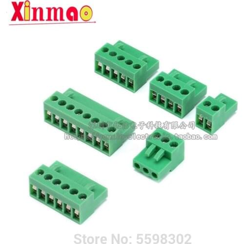 5PCS Only plug ht396k 2p 3P 4P 5p 6p 8p plug in terminal spacing 3.96mm